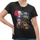 thumbnail image 1 of Playera Halloween Personajes de Terror Dama Once Playera manga corta, 1 of 4