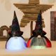 thumbnail image 4 of Matsuzay Accesorio de escena de muñeco de gnomo de Halloween, adorno de encantador, decoración brillante, accesorios de decoración para Kits de decoración para fiestas Barba blanca, 4 of 6