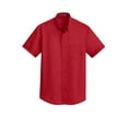 thumbnail image 5 of Port Authority Short Sleeve SuperPro Twill Shirt-XS (Rich Red), 5 of 6