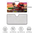 thumbnail image 4 of Dinotrux-theme Windshield Sun Shade Front Protector Folding Car Sun Visor Blocks Uv Rays Keeps Your Vehicle Cool52in*28in(130cm*70cm), 4 of 6