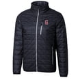 thumbnail image 2 of Men's Cutter & Buck Navy Greenville Drive Rainier PrimaLoft Big & Tall Eco Insulated Full-Zip Puffer Jacket, 2 of 3
