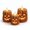 Orange, variant on Halloween White Ghost Ornament Badge – Cute Spooky Metal Brooch Pin for Costume Party, Jacket Bag Hat Lapel Accessory, Quirky Gift for Gothic & Holiday Fans