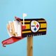 thumbnail image 4 of Cubierta para buzón del equipo Steelers Equipada con cubierta protectora magnética para buzón Cubierta protectora para buzón, 4 of 7