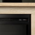 thumbnail image 6 of 58" MDF Traditional Electric Fireplace TV Stand - White Oak, 6 of 9