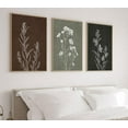 thumbnail image 4 of Botanical Canvas Wall Art Gallery Wrap Prints Minimalist Floral Posters Modern Botanical Artwork for Living Room Bedroom Bathroom Office Decor（Only canvas）, 4 of 6