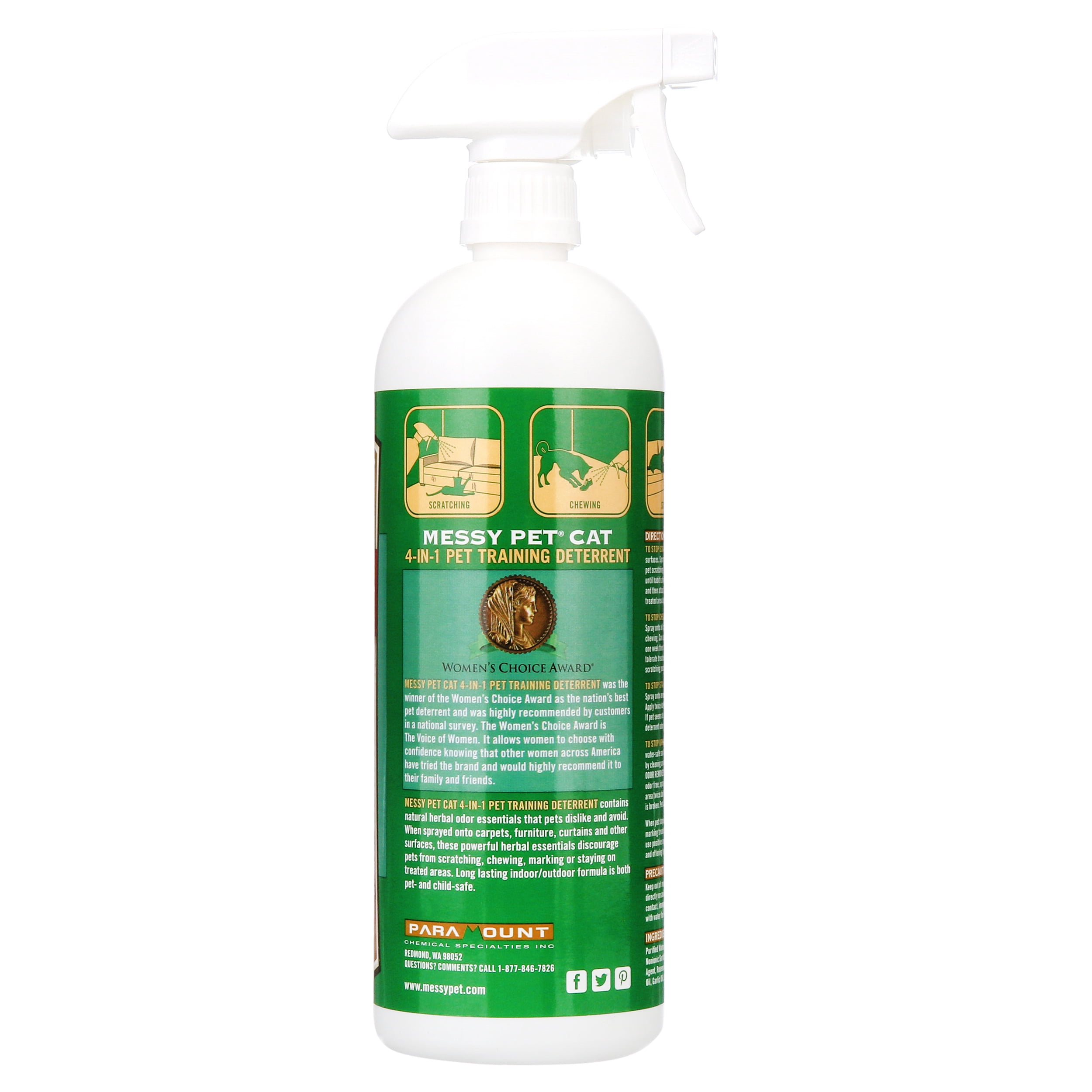 Messy Pet Cat 4-in-1 Pet Training Deterrent