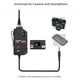 thumbnail image 5 of Adaptador de audio CoMica LinkFlex AD2 XLR /6.35mm-3.5mm Amplificador de preamplificador de micrófono Adaptador de audio Universal para cámara Smartphone Interfaz de guitarra COMICA Adaptador de audio, 5 of 7