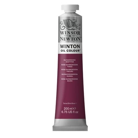 UPC: 0884955074763 | Winsor & Newton Winton Oil Color  200ml  Quinacridone Deep Pink