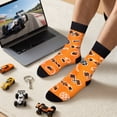 thumbnail image 7 of Funny Race Car Socks for Men Women Dad Teen Boys-BORN TO RACE FORCED TO WORK Novelty Cool Crazy Silly Funky Socks-Racing Fans Motorcycle Birthday Fathers Christmas Fun Gifts Stocking Stuffers, 7 of 7