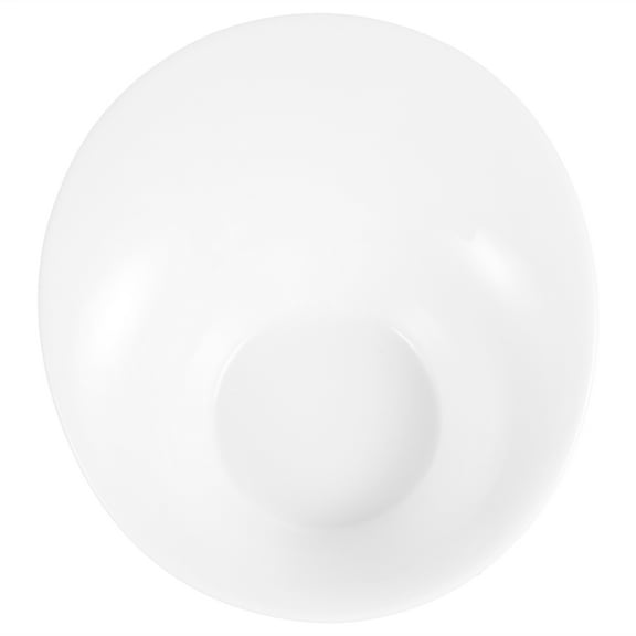ULTNICE White Ceramic Bowl for Home Use Safe and Odorless with Material 8 Inches