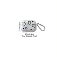 thumbnail image 1 of Bamboohart 1pc Suitable for AirPods 1/2/3/4th Gen Pro/Pro 2 Apple Wireless Earbuds Case with Star Pattern Protective Cover, 1 of 7