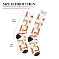 thumbnail image 2 of Compression Socks For Women And Men - Stripe Dachshund Dog Puppy Compression Socks Circulation For Workout, 2 of 2