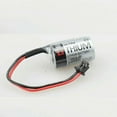 thumbnail image 6 of (Pack of 20) JZSP-BA01 ER3V 3.6V 1000mAh Replacement PLC Lithium Battery for Toshiba with Black Plug Non-Rechargeable, 6 of 8