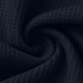 thumbnail image 6 of Zynoxe Sweatshirt for Men Comfort Waffle Knit Long Sleeve Pullover Top Fashion Half-Zip Henley Sweatshirt Versatile Solid Color Fall Sweatshirt with Chest Pocket & Elastic Cuffs Hem 3XL, 6 of 10