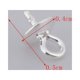 thumbnail image 3 of Broche colgante de perla 10 Piezas Perla Tornillo Ojo Pin Bail Peg Colgantes Joyería Hacer Hallazgos 4mm, 3 of 9