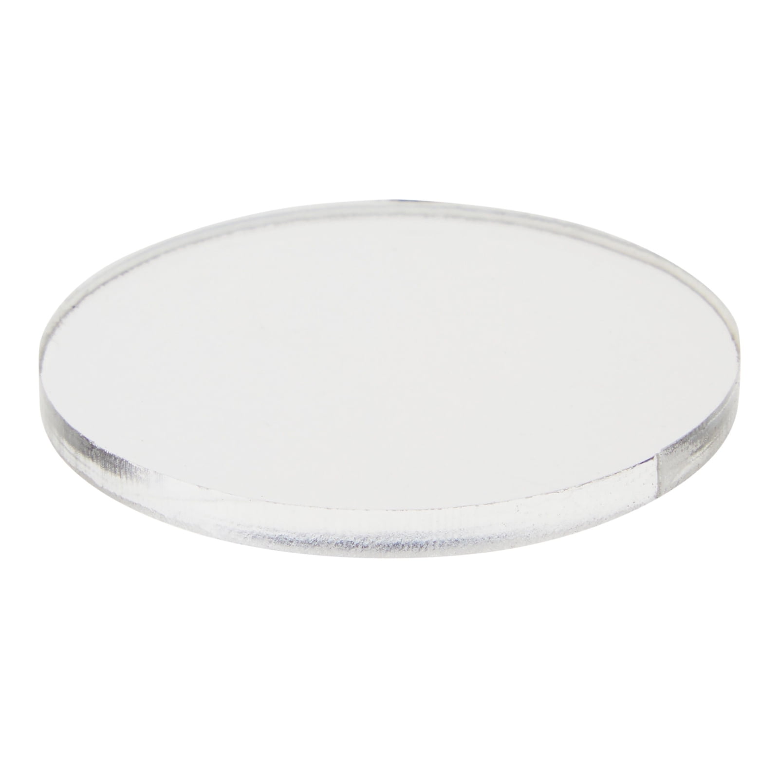 MUKLEI 60 Pieces 3 inch Clear Round Acrylic disks, 1/8 Thick Clear Acrylic Circles Transparent Acrylic Discs with Protective Films1