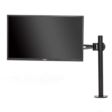 Goplus Adjustable Computer Monitor Desk Mount Stand for Single LCD Flat Screen Monitor