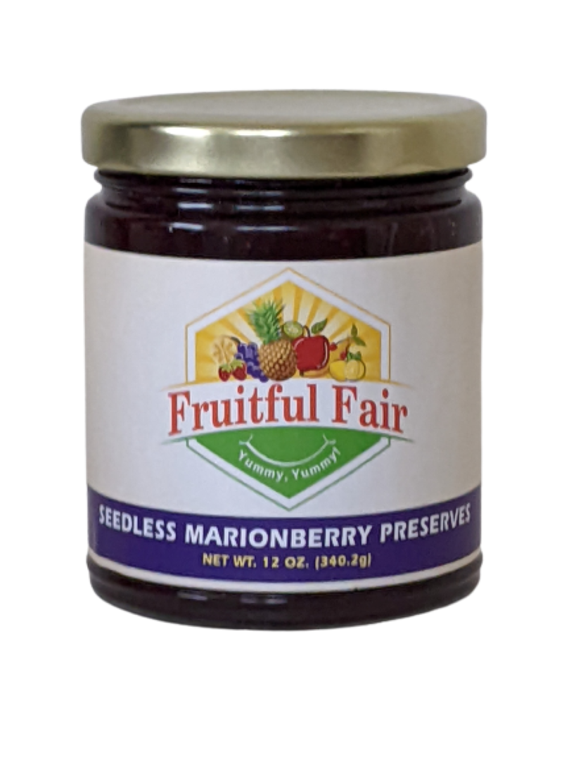 Marionberry Jam Fruitful Fair Delicious AllNatural Gourmet