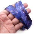 thumbnail image 3 of Cordón de galaxia púrpura para llavero de identificación de trabajo de 20,3 pulgadas de largo para hombres y mujeres con hebilla negra desmontable, 3 of 5