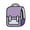 Purple, variant on KVPLBQFD School Backpack for Travel Backpack School Theme Park Backpack Corporate Backpacks School Women School Purse, One Size