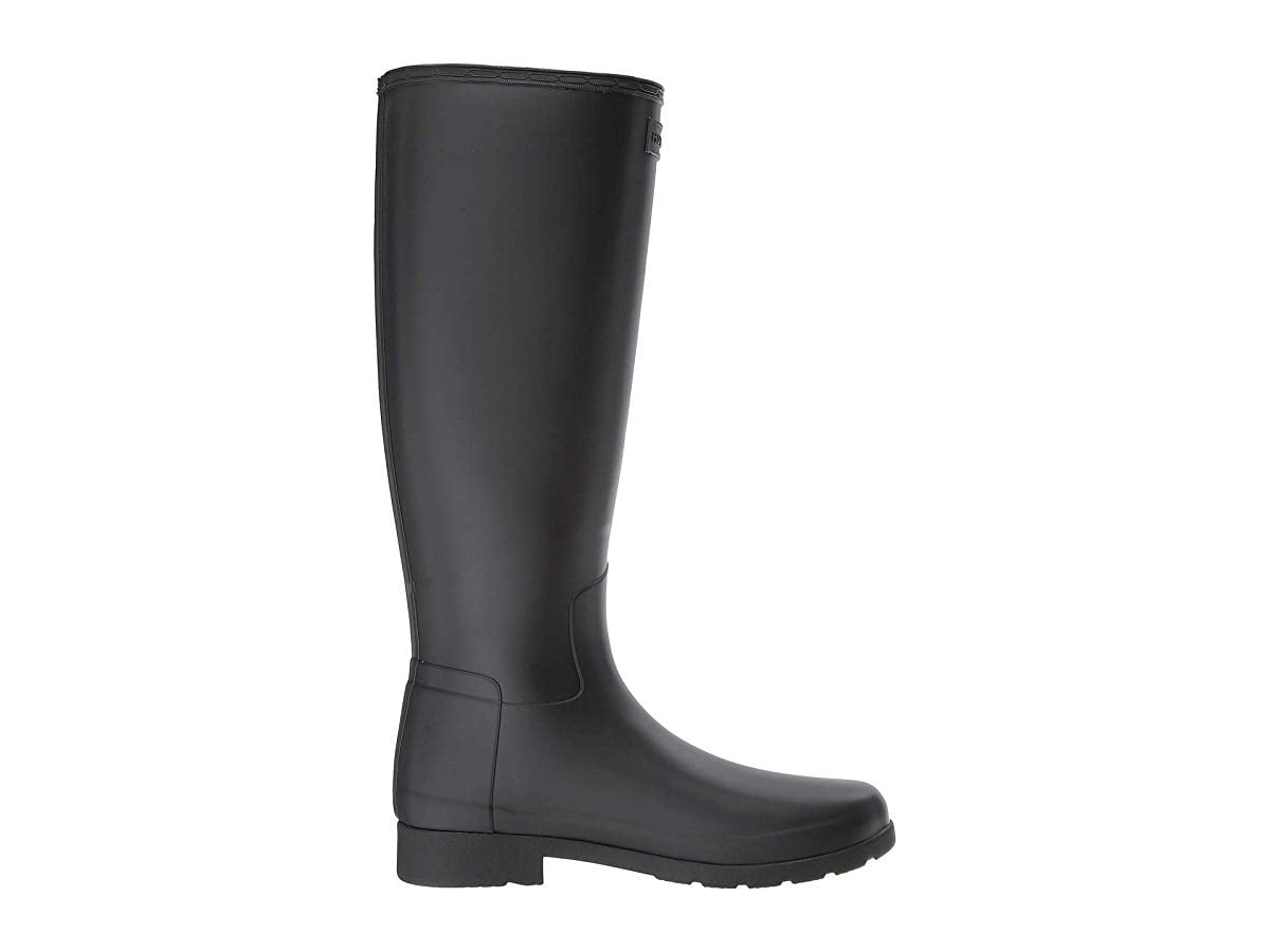 hunter original refined wide calf rain boot matte