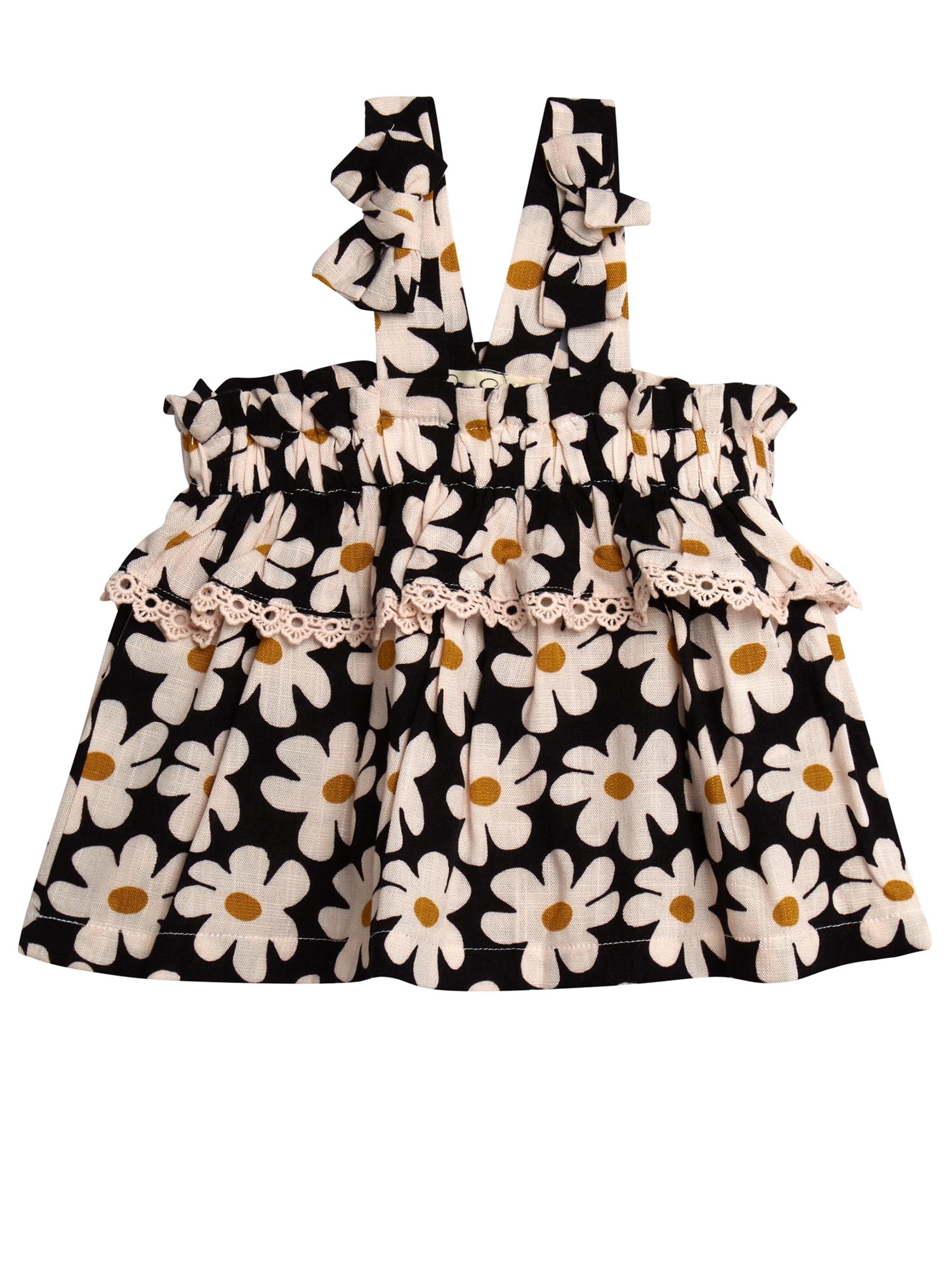 Jessica Simpson Baby Girls' Layette Bloomer set with Headband, Sizes 0-24M