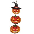 thumbnail image 1 of Letrero colgante de Madera YONGSHENG con calabaza bruja para Halloween, 1 of 5