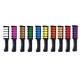 thumbnail image 1 of Peine de teñido desechable de 10 colores para uso en casa o salón, ideal para regalos de Navidad, cumpleaños o cosplay. ¡Cambia tu look en minutos!, 1 of 6