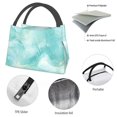 thumbnail image 4 of Disketp Blue Marble Bolsa Térmica Estampada, Bolsa Térmica Aislante para Almuerzo, Playa y Campamento, 4 of 6