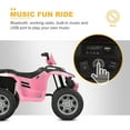 thumbnail image 5 of Uenjoy 12V Kids Ride On Car 4 Wheeler ATV, 5 of 5