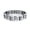 Silver-Tone, variant on Mens Men's Masculine Infinity Greek Key Link Bracelet Gold Plated Stainless Steel 9 Inch 12MM Width