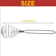 thumbnail image 2 of Coil Wire Whisk Hand Mixer Blender Egg Beater Stainless Steel Tool, 2 of 4