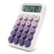 thumbnail image 1 of Calculadora Exlliy con interruptor mecánico, LCD de 10 dígitos, morada, 1 of 6