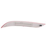AUTOPA Rear Left + Right Bumper Reflector Kit 63146915039 63146915040 for BMW 5 Series E60 E61