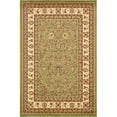 thumbnail image 1 of Unique Loom Tapis Design Complexe Voyage 6' x 9' Rectangle Vert/ivoire, 1 of 2