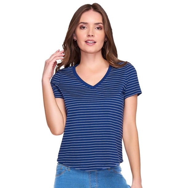 Paquete de 2 playeras Ilusión 24381 azul CH