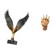 thumbnail image 5 of Estatua de la casa,Estatua de ala hecha a mano,artesanía de resina para cafetería,Escultura de alas extendidas,adorno artesanal,Escultura de mano,Escultura de mano,manos entrelazadas,amantes, 5 of 8