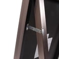 thumbnail image 4 of Sleek Brushed Brass Rectangular Full Length Standing Mirror, 4 of 9