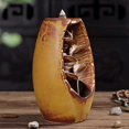 thumbnail image 4 of Ceramic Backflow Incense Holder Waterfall Incense Burner For Home Office Yoga Aromatherapy Ornament, 4 of 5