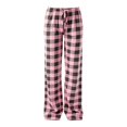 thumbnail image 6 of CHICVOMEY Pajama Pants for Women with Drawstring Plaid Loose Fit Lounge Sleep Bottom Wide Leg Pj Pants for Women, 6 of 6