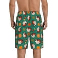 thumbnail image 2 of Mens Pajama Pants - Turkey And Thanksgiving1 Sleep Shorts Mens Pajama Shorts, Comfy Pj Pants for Mens Lounge Shorts, 2 of 5