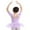 Purple, variant on iiniim Toddler Girls Tutu Dress Ballet Dance Leotard Short Sleeves Tulle Dress Gymnastics Bodysuit