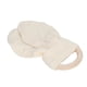thumbnail image 4 of Baby Wood Ring Teether, Fine Crafted Cotton Gauze Rabbit Ears Design Baby Teething Wooden Ring Bite Resistant  For Babies ANGGREK Beige, 4 of 8