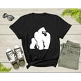 thumbnail image 2 of Cool Gorilla Lover Tshirt Design Gift For Adult Men Women Boys Girl Funny Gorilla Animal Graphic Present Shirt Gift Idea Gorilla Gym T-shirt, 2 of 8