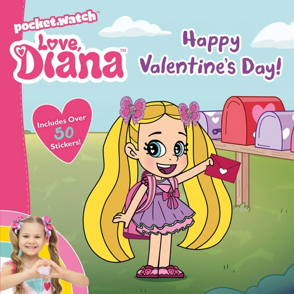 Love, Diana Love, Diana: Happy Valentine's Day!, (Paperback)