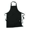 thumbnail image 2 of Organic Black Cotton/Recycled Polyester One-size-fits-all Eco Apron, 2 of 2