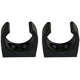 thumbnail image 1 of Marine Accessories 2pcs Marine Boat Ladder Paddle Rod Holder Storage Clips Fit 1-1/4' Diameter Fine Workmanship and Durable, 1 of 6