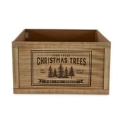 Holiday Time Farm Fresh Christmas Tree Crate, 11" x 20"