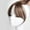 Black, variant on Real Silk Wig-Clip in Side Parted Hair Toppers for Real Human Hair 360° Cover Pieces Wispy Clip in Hair Extensions for Women Daily Wear Natural Black Hair Clip, 3D S-Shaped Bangs Wig Bw1,