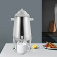 thumbnail image 3 of 3.43Gallon Stainless Steel Hot Beverage Dispenser,Coffee Chafer Urn with Spigot&Fuel Holder,Cold&Hot Drinks Dispenser for Milk Coffee Tea Juice - Parties Catering Buffet Event, 3 of 20